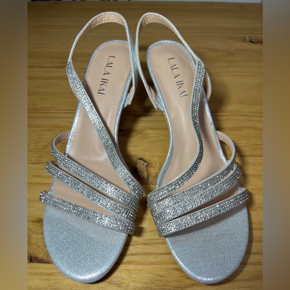 Lala Ikai Womens Bling heeled Sandals womens size EU37.5